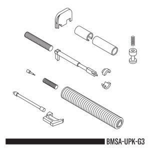 Gen 3 Glock 17/22 Slide Completion Parts Kit